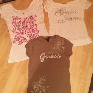 Guess tee bundle! Size medium