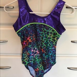 Size Large child's gymnastics leotard
