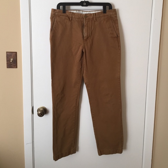 J. Crew broken in chino in urban slim fit