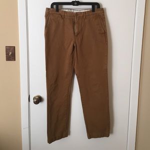 J. Crew broken in chino in urban slim fit
