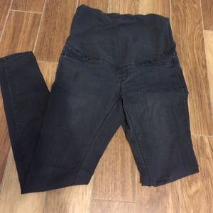 Black H&M maternity jeans