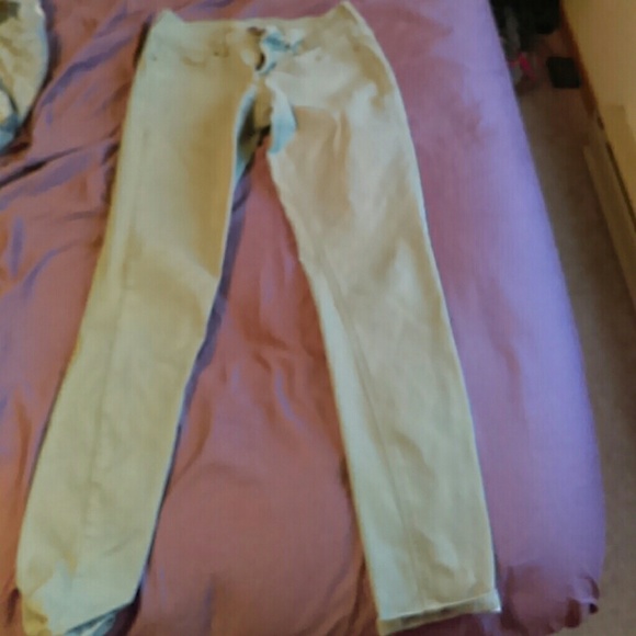 Maurice's olive jeggings