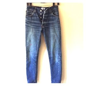 High Waisted RE/DONE Levi's