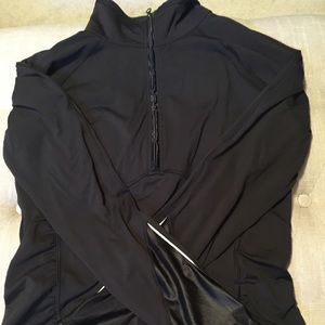 Kriss Cross 1/2 Zip in black SIZE 12. MSRP $98.00