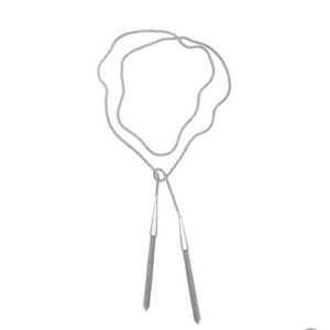 Silver Kendra Scott Phara Necklace