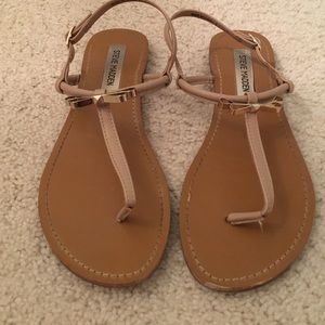 Steve Madden nude sandals