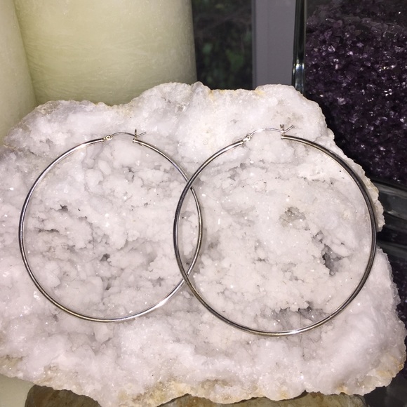 Sterling Silver Hoops