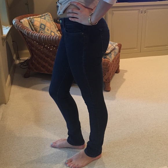 Joe's Jeans Dark Wash Skinny Jeans - Picture 2 of 4