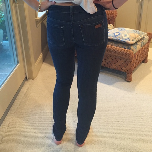 Joe's Jeans Dark Wash Skinny Jeans - Picture 3 of 4