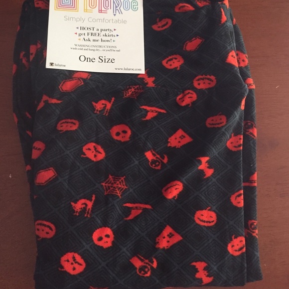 LuLaRoe Pants - Halloween OS leggings