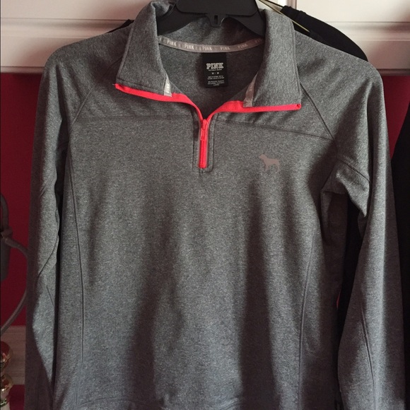 Grey PINK Pullover