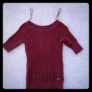Guess half sleeve sweater