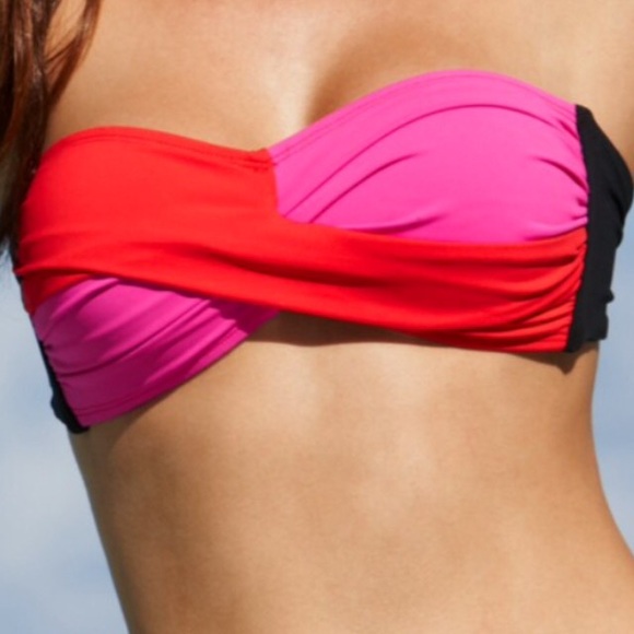 Bleu Rod Beattie twist front bandeau