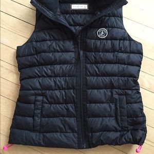 Abercrombie and Fitch Navy Vest