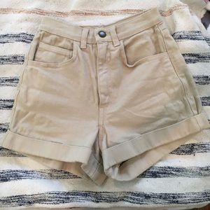 American Apparel vintage high wasted shorts!