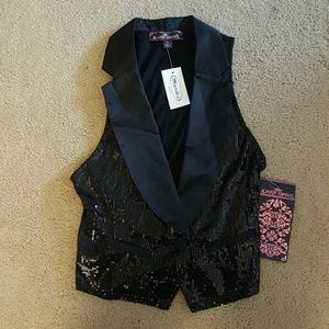 Sequin Vest