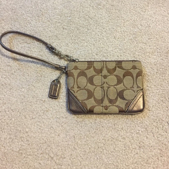 Authentic Coach wristlet