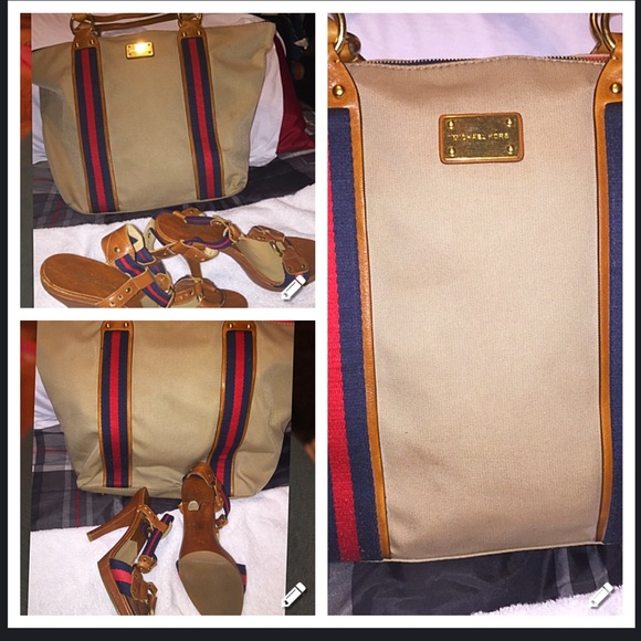Sandals & Matching bag - Picture 1 of 3
