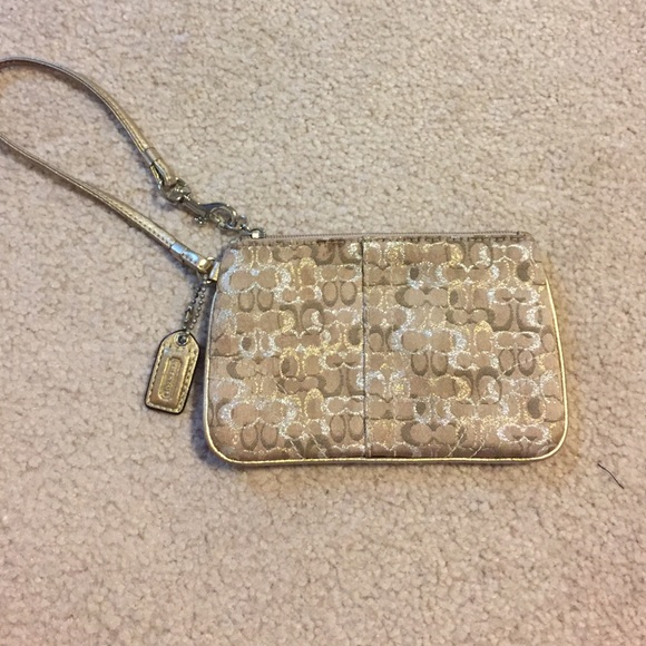 Authentic Coach wristlet