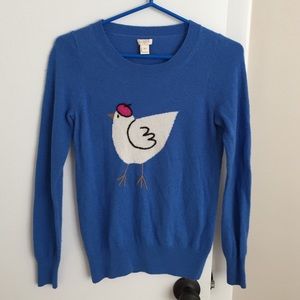 J. Crew Chicken Sweater