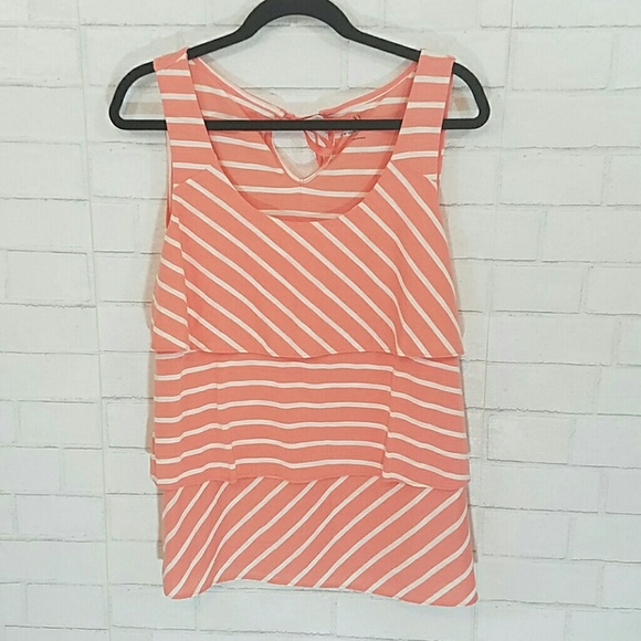 New York & Company Tops - NY & Co Striped Top-L