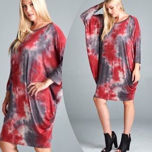 💥HOST PICK 1/11💥TIE DYED PRINT DRESS
