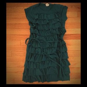 Like Brand New CREWCUTS Size 10 Teal Dress