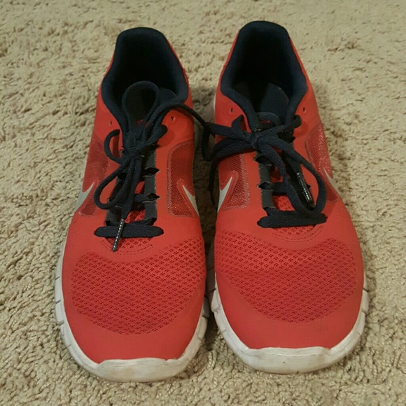 Red and Navy Blue Women's Nike