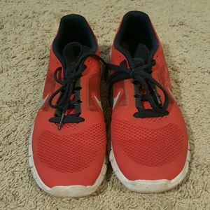 Red and Navy Blue Women's Nike