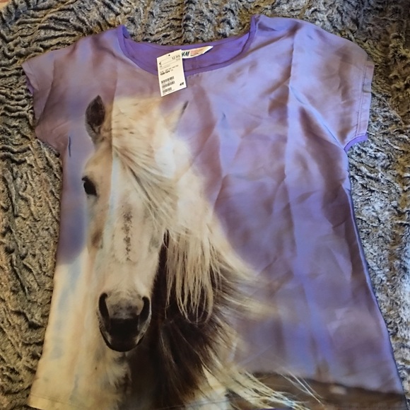 Satin Horse 🐴 print top