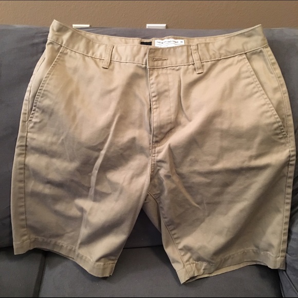 RVCA Khaki shorts, size 34