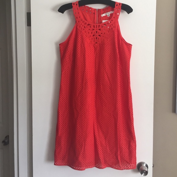 Max Studio reddish orange dress. NWT
