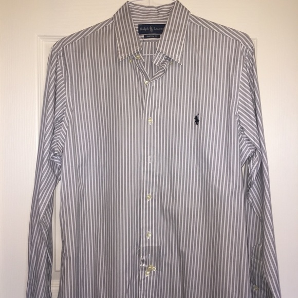 New! Ralph Lauren Polo Men’s Button Up Dress Shirt