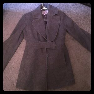 Grey Jessica Simpson wool pea coat