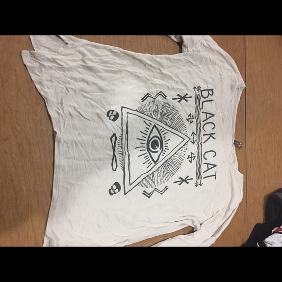 Black cat long sleeve