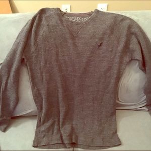American Eagle long sleeved thermal, size L