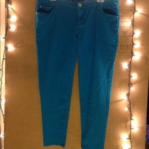 Celebrity Pink Teal Jeggings