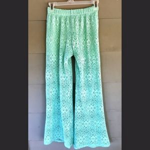 Mint Lace Pants