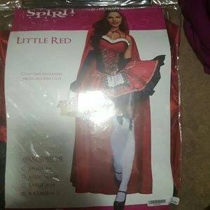 Sexy Little Red Riding Hood Halloween Costume.