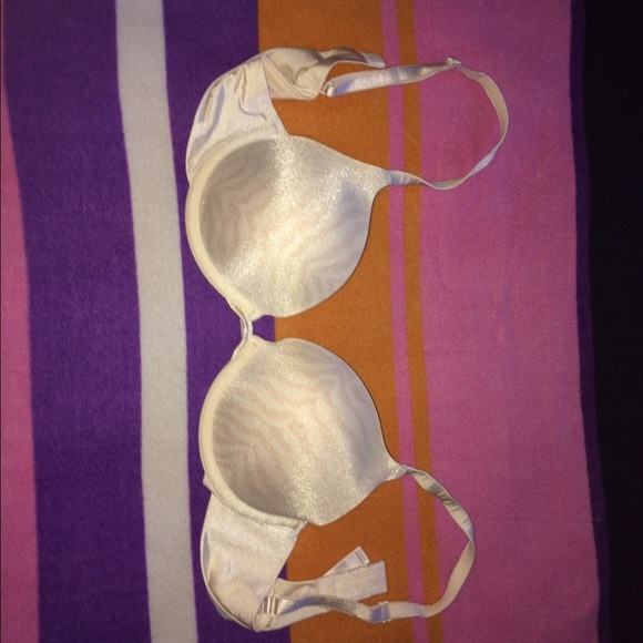 NWOT - Padded Nude Bra w/ Zebra Print