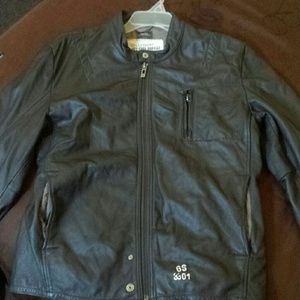 G-star raw leather jacket