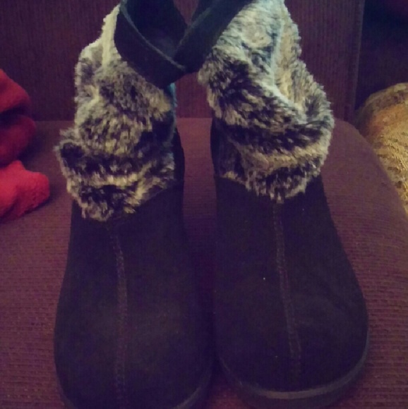 Skechers Wedge Ankle Booties