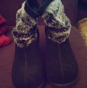 Skechers Wedge Ankle Booties