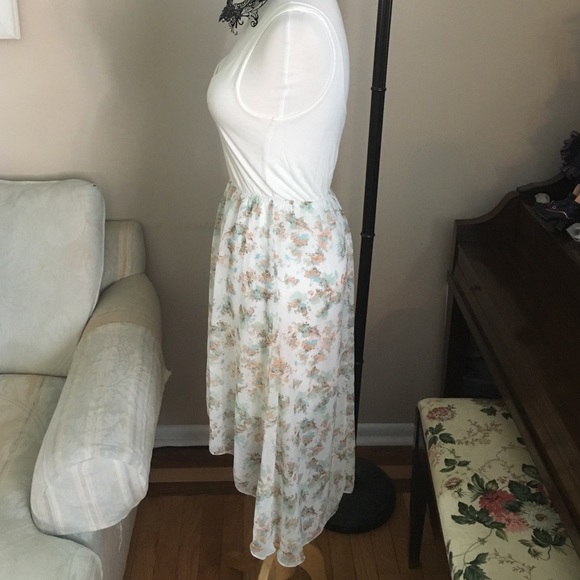 Charlotte Russe white high low dress - Picture 3 of 3