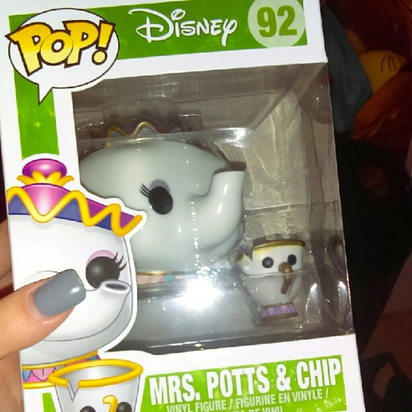 Mrs. Potts and chip funky pop