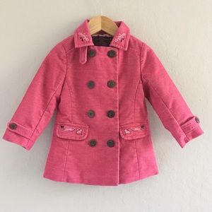 Toddler Girl Pink Peacoat from Old Navy