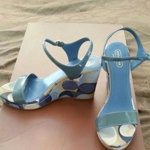 Coach Espadrilles -Worn 2x's; needs cleaning