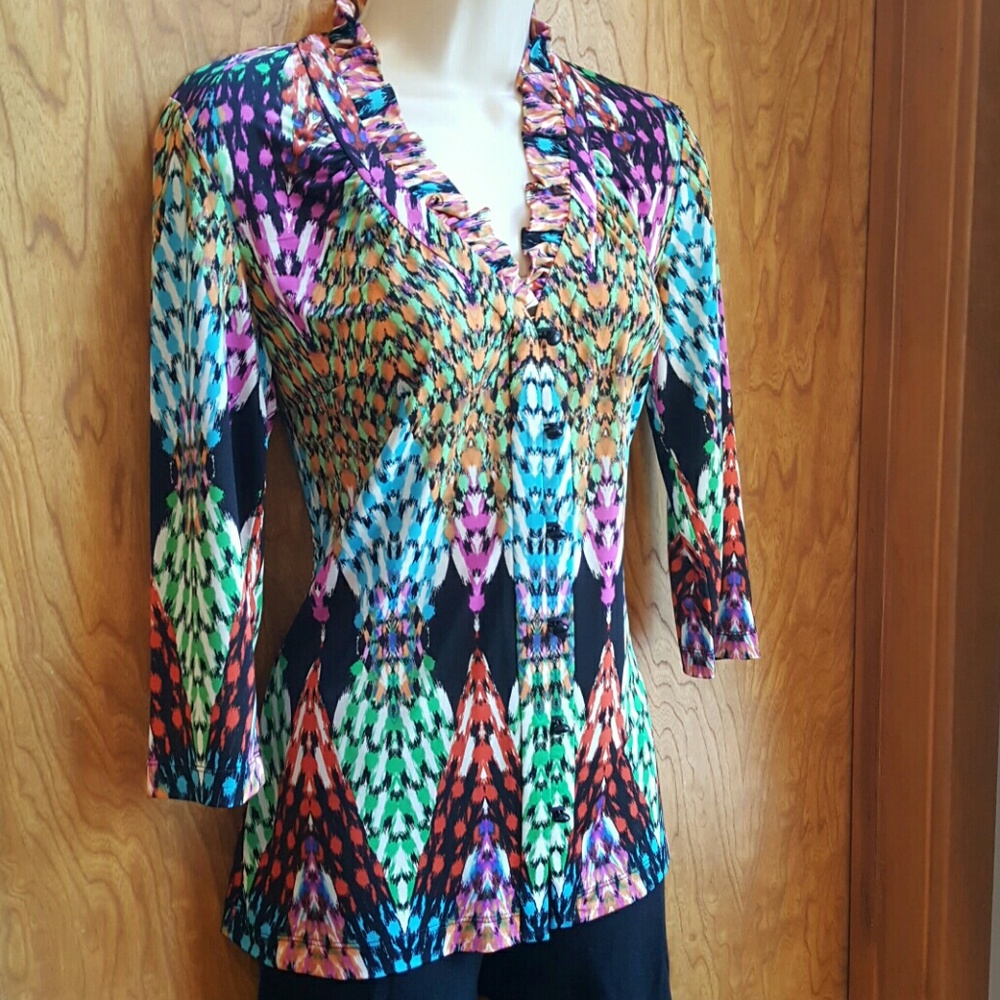 3/4 sleeve blouse
