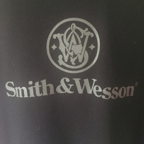 Men's Black Hoodie Smith & Wesson