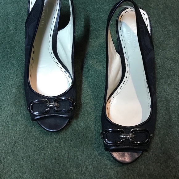 Coach wedges